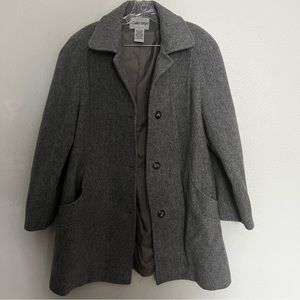 Wool Blend Pea coat Cabin Creek Vintage size 14